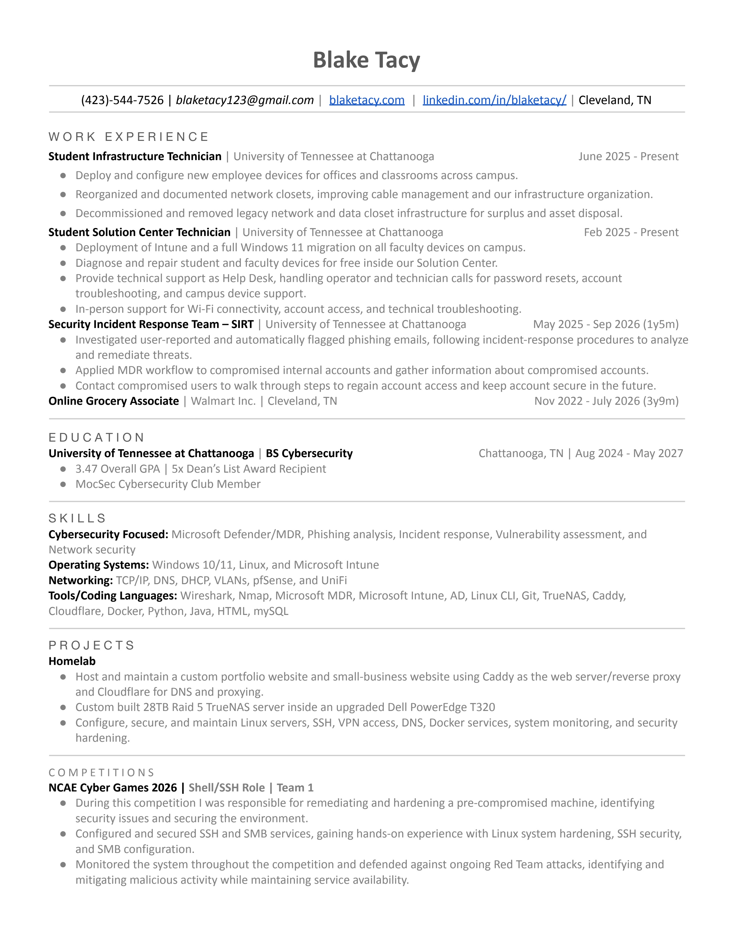 My Resume